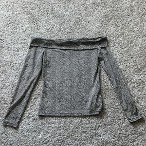 HM Over Shoulder Floral Top